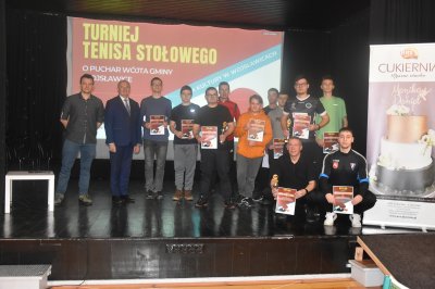 Turniej Tenisa Stołowego o Puchar Wójta Gminy Wojsławice 2024